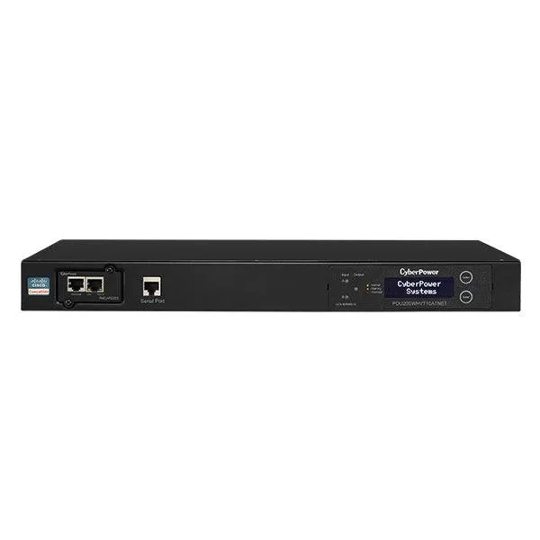 Cyberpower Pdu20Swhvt10Atnet Power Distribution Unit (Pdu) 10 Ac Outlet(S) 1U Black