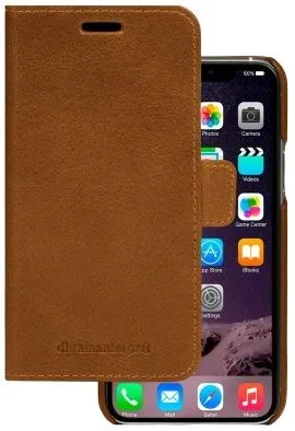 Dbramante1928 Lynge Full-Grain 2-in-1 Wallet + Magnetic Phone Case for iPhone 11 Pro Max – Brown