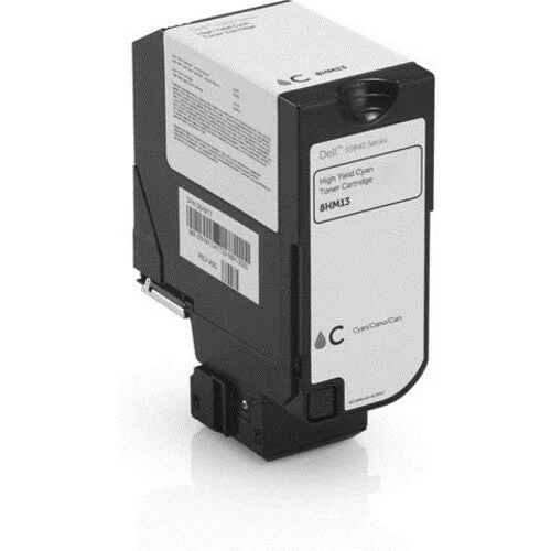 Dell Original High Yield Laser Toner Cartridge – Cyan – 1 / Pack 8HM13