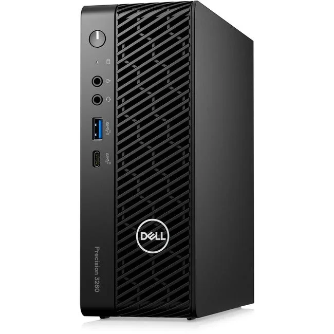 Dell Precision 3260 Compact – Usff – 1 X Core I5 12500 / 3 Ghz – Vpro – Ram 16 Gb – Ssd 512 Gb – Nvme, Class 40 – Uhd Graphics 770 – Gige – Win 10 Pro 64-Bit (Includes Win 11 Pro License) – Monitor: None – Bts – With 3 Years Hardware Service With Onsite/I