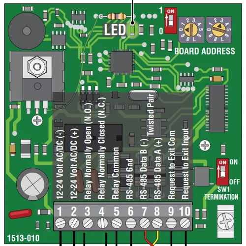 Door King 1513-010 | Pcb Digital Lock Rs485