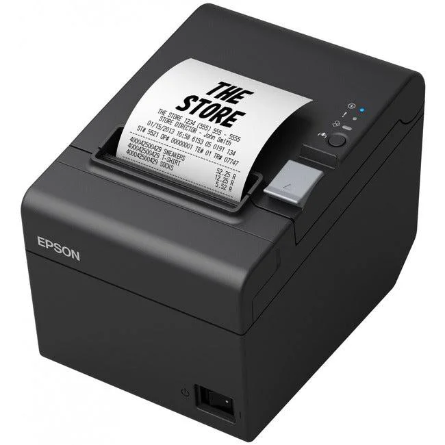 Epson TM-T20III Direct Thermal Printer – Monochrome – Portable – Receipt Print – USB – Serial – Black – 9.84 in/s Mono – 3.15 Label Width” C31CH51001