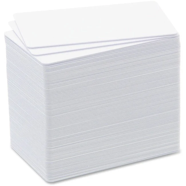 Evolis Badgy Thin PVC Plastic Cards CBGC0020W