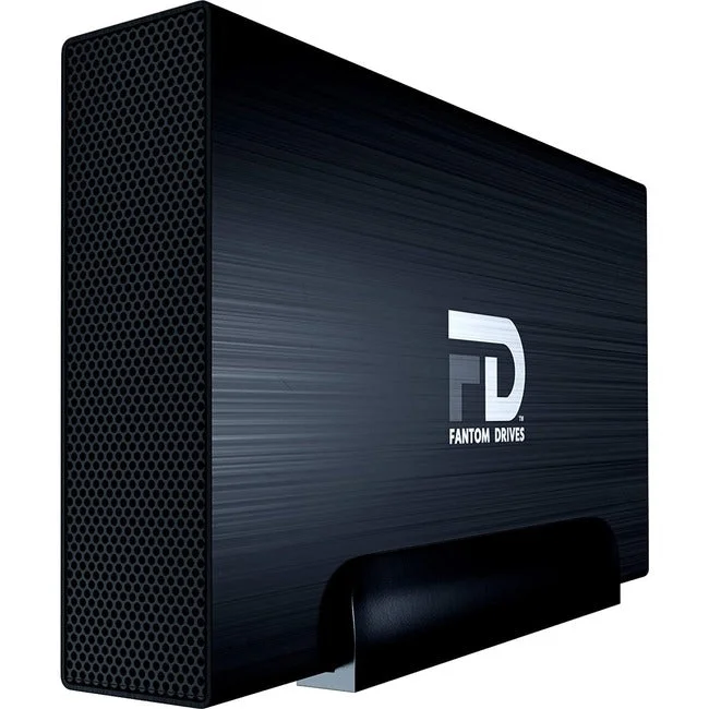 Fantom Drives 6Tb External Hard Drive – Gforce 3 – Usb 3, Esata, Aluminum, Black, Gf3B6000Eu