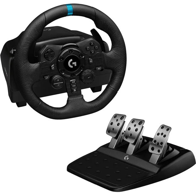 G923 Racing Wheel And Pedals For Ps5, Ps4, And Pc