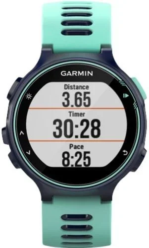 Garmin Forerunner 735XT Smartwatch – Fiber-reinforced Polymer – 31.1mm – Black – Silicone – Silicone Strap – Black