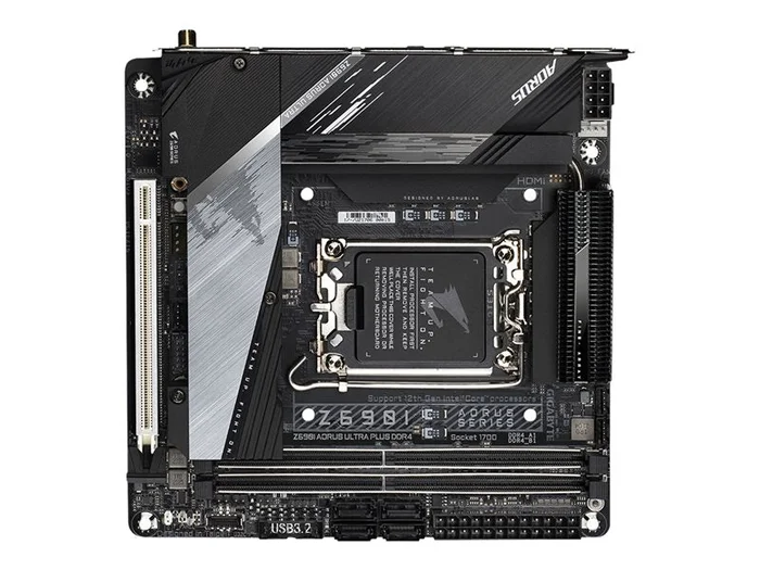 Gigabyte Z690I Aorus Ultra Plus Ddr4 – 1.0 – Motherboard – Mini Itx – Lga1700 Socket – Z690 Chipset