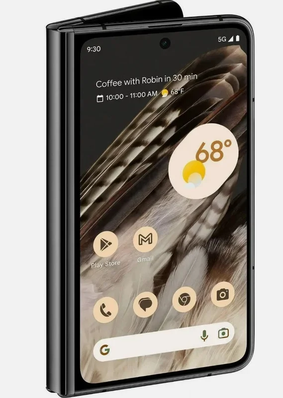 Google Pixel Fold GA04411-US 256GB GSM/CDMA Unlocked Android Smartphone-Obsidian