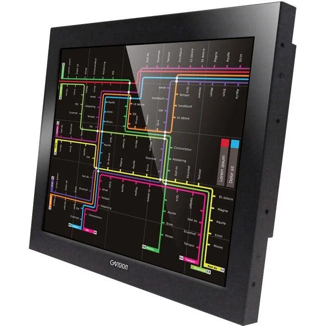 GVision O15AX-CV-45P0 15 Class Open-frame LCD Touchscreen Monitor”