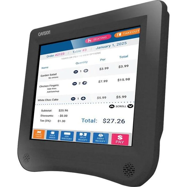 GVision P10PS-JA-400G 10 Class SVGA LCD Monitor – Black”