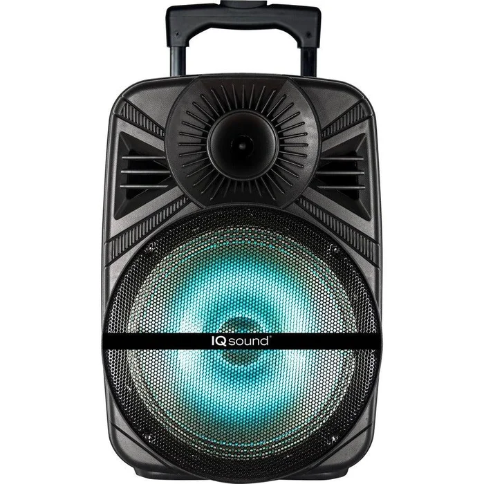 IQ Sound IQ-5012DJBT Portable Bluetooth Speaker System – 30 W RMS – Black