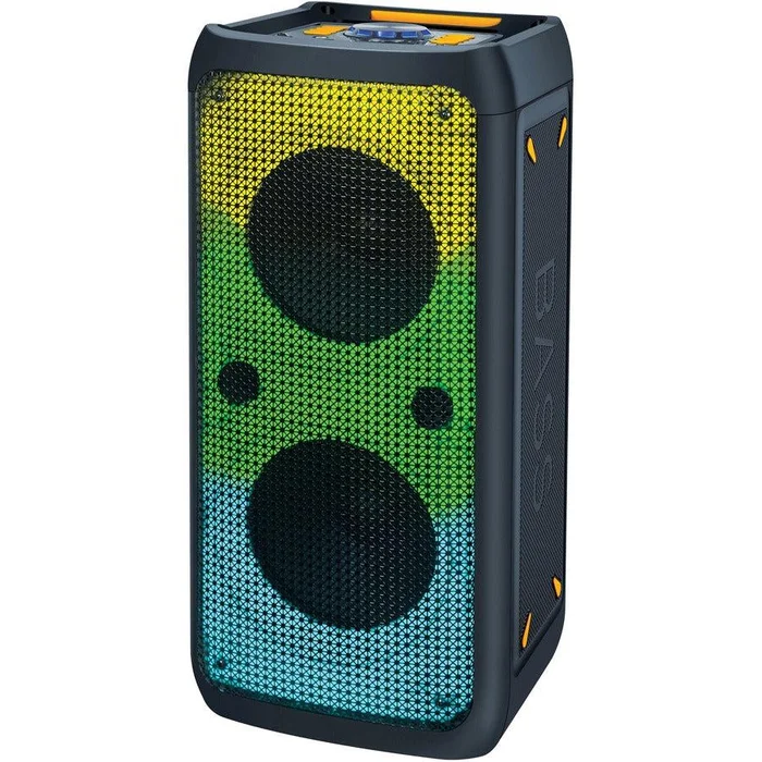 IQ Sound IQ-7028DJBT Portable Bluetooth Speaker System – 36 W RMS – Black