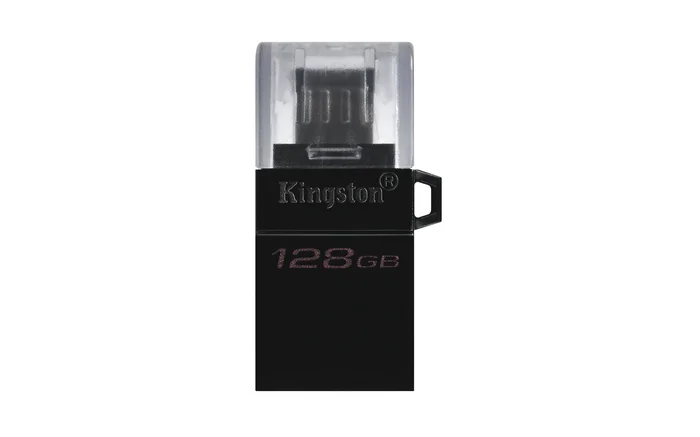 Kingston Technology Datatraveler Microduo3 G2 Usb Flash Drive 128 Gb Usb Type-A / Micro-Usb 3.2 Gen 1 (3.1 Gen 1) Black