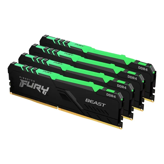 Kingston Technology Fury Beast Rgb Memory Module 32 Gb 4 X 8 Gb Ddr4 3600 Mhz