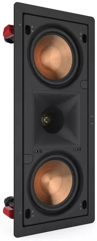 Klipsch PRO-250-RPW LCR In-Wall LCR Speaker – Black