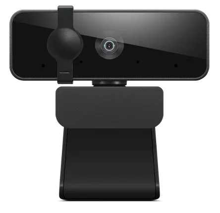 Lenovo Essential Full HD Webcam, Wired, USB, Dual Built-in Mics – 4XC1B34802