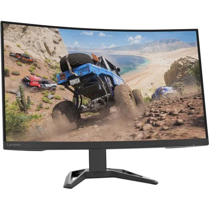 Lenovo G32qc-30 32″ Class WQHD Curved Screen LED Monitor – 16:9 – Raven Black
