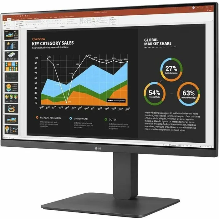 LG 24BR650B-C 24″ Class Full HD LCD Monitor – 16:9
