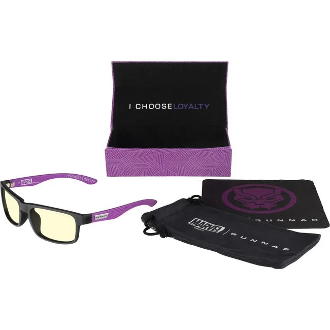 Marvel X Gunnar Enigma Black,Panther Edition / Amber 65