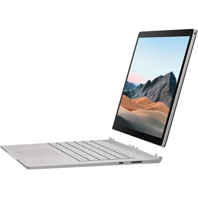Microsoft Surface Book 3 13.5 Touchscreen Detachable 2 in 1 Notebook – 3000 x 2000 – Intel Core i7 – 16 GB Total RAM – 256 GB SSD – Platinum – TAA Compliant” SLG-00001