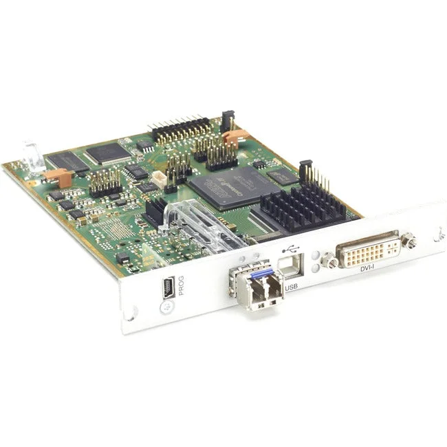 Modular Kvm Extender Transmitter Interface Card – Dvi-I, Vga, Usb Hid, Single-Mo