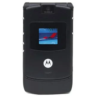 Motorola V3 RAZR No Contract Cell Phone GSM AT&T (black)