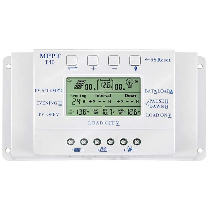 MPPT T40-40A Solar PWM Controller
