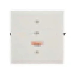 Napco Security Systems FWC-FSLC-DUCTRA | Fire System Remote Indicator Plate, With Led Indicator And Key Reset