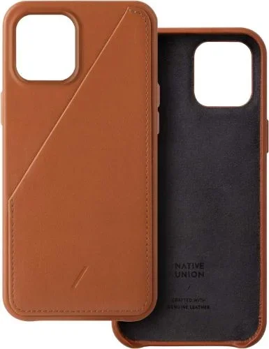Native Union Clic Card Phone Case for iPhone 12 Pro Max – Tan