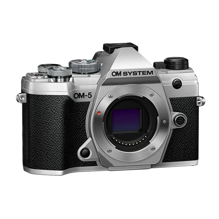 Olympus OM SYSTEM OM-5 Mirrorless Digital Camera Body, Silver – V210020SU000