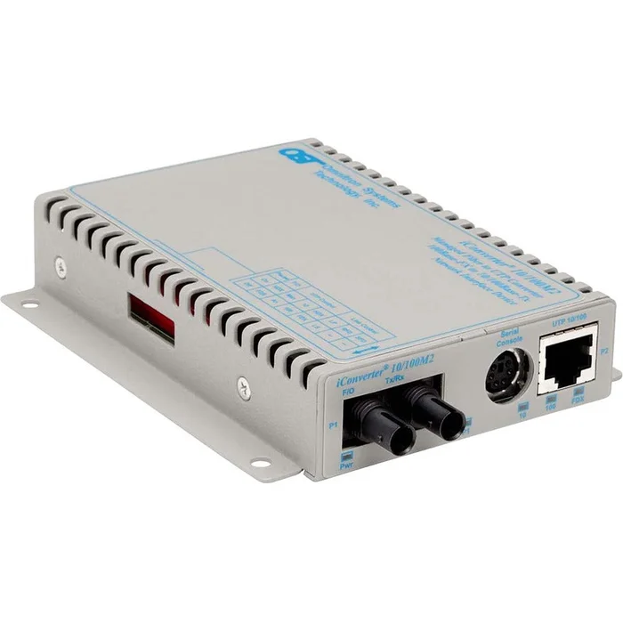 Omnitron Systems Iconverter 10/100M2 Fiber Media Converter 8900N-0-Dw