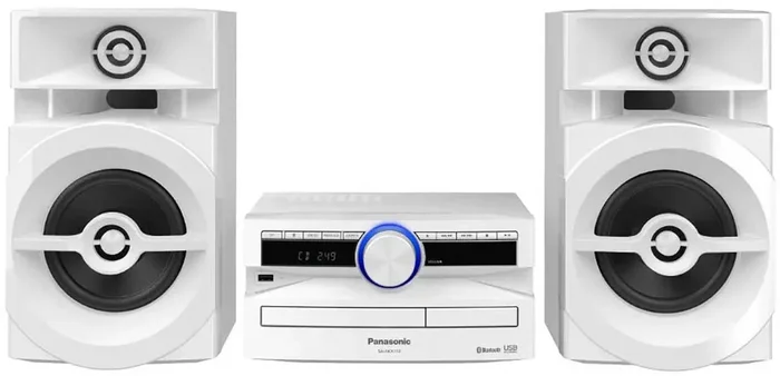 Panasonic SC-AKX110 300W Mini CD Stereo System – White
