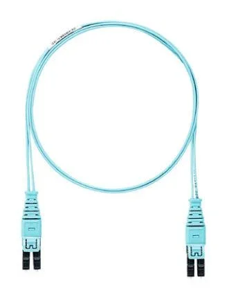 Panduit Fs2Erq1Q1Nnm009 Fibre Optic Cable 9 M Lc Ofnr Om4+ Aqua Colour