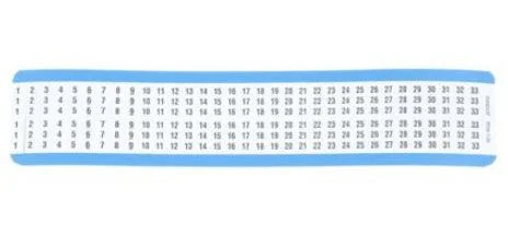 Panduit Pcm-1-33 Printer Label Black, White