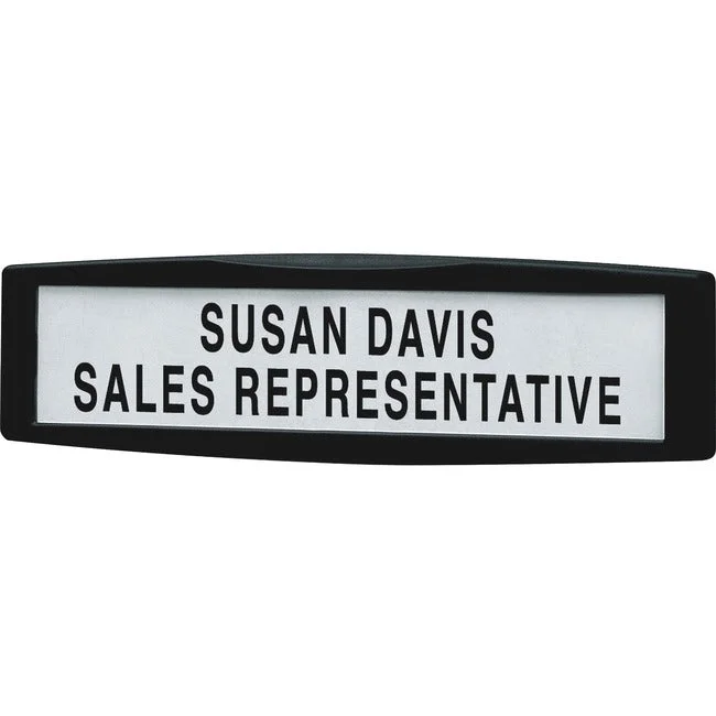 Partition Additions Name Plate Displays Name, Title, Or Department Name On Parti