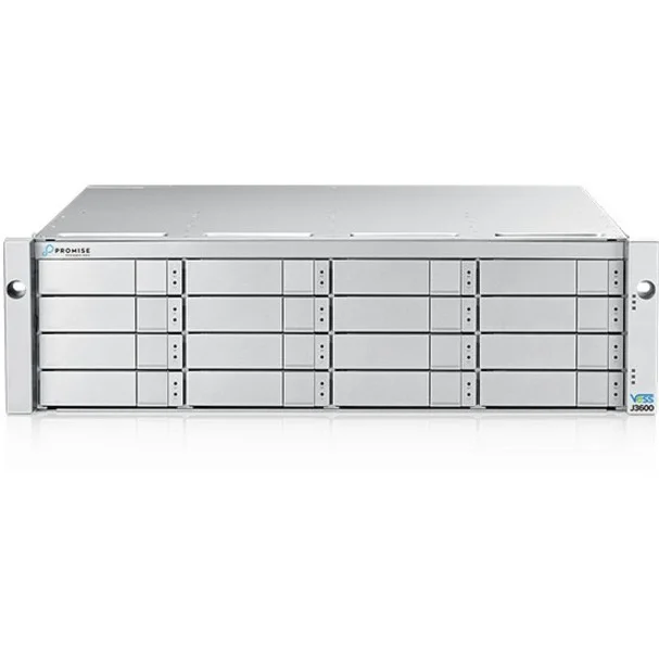 Promise Vess J3600SD Drive Enclosure 12Gb/s SAS – 12Gb/s SAS Host Interface – 3U Rack-mountable