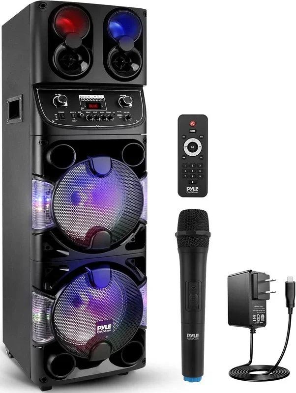 Pyle Portable Bluetooth PA Speaker PPHP2109B – Black