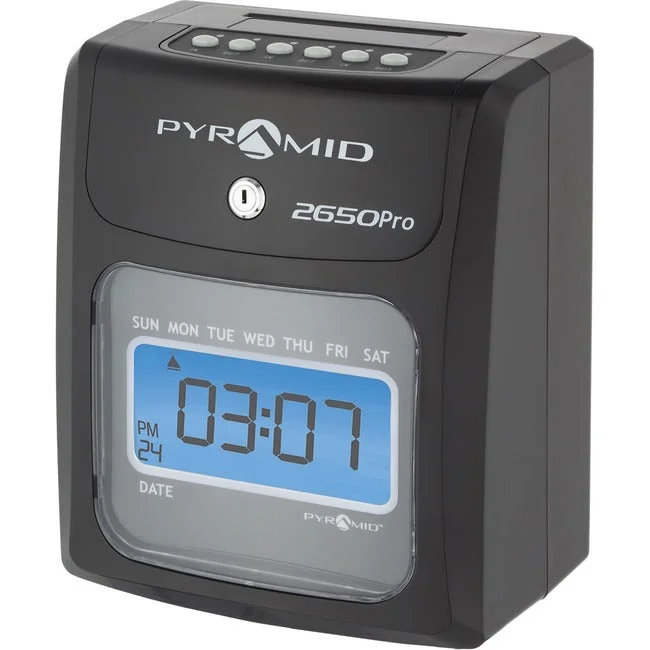 Pyramid 2650 6-Column Time Clock