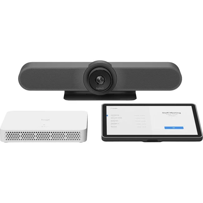 Rally Bar Mini + Tap Ip Graphite Appliance Bundle For Small Video Meeting Rooms