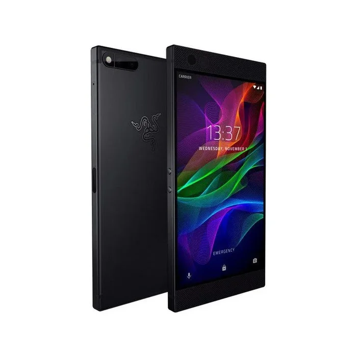 Razer Phone – 64 GB – Chrome Triple-Headed Snake Logo – Unlocked