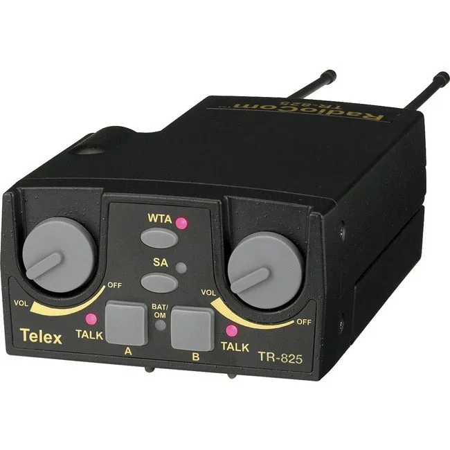 RTS TR-825 UHF Two-Channel Binaural Wireless Beltpack TR-825-H2R5
