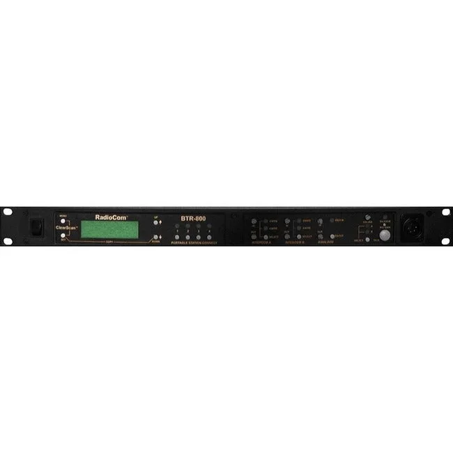 RTS Two-Channel UHF Synthesized Wireless Intercom Base Station BTR-800-C3
