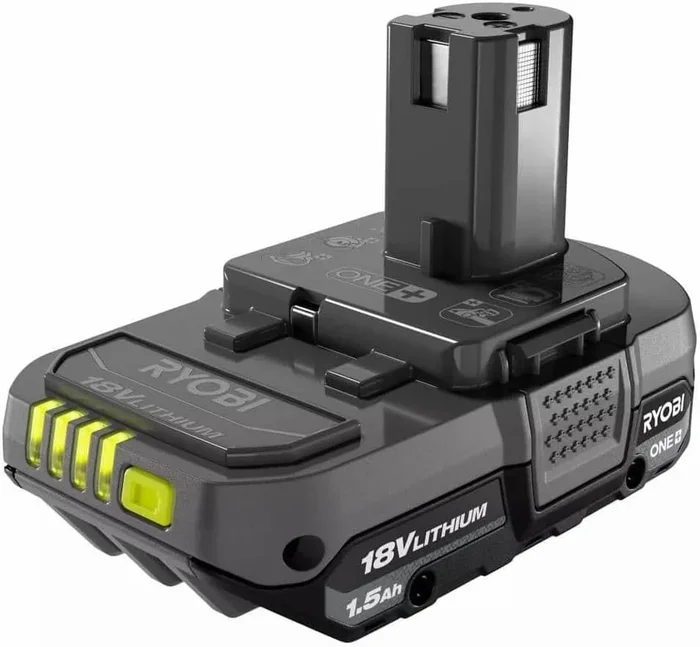 RYOBI ONE+ 18V Lithium-Ion 1.5 Ah Battery PBP002 – Black
