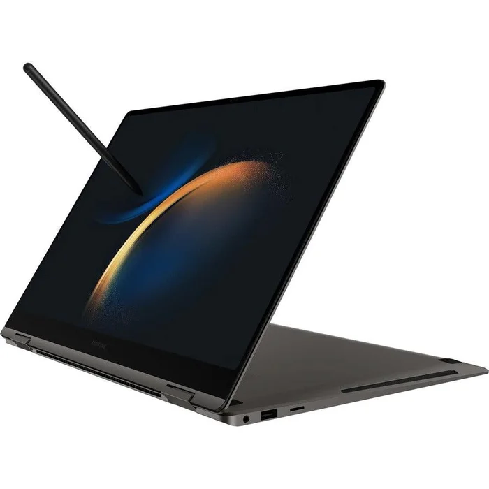 Samsung Galaxy Book3 Pro 360 NP964QFG-KA1US 16″ Touchscreen Convertible 2 in 1 Notebook – 3K – 2880 x 1800 – Intel Core i7 13th Gen i7-1360P 2.20 GHz – Intel Evo Platform – 16 GB Total RAM – 16 GB On-board Memory – 1 TB SSD – Graphite