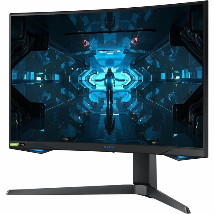 Samsung Odyssey G7 C27G75TQSN 27″ Class WQHD Curved Screen LED Monitor – 16:9 – Black –