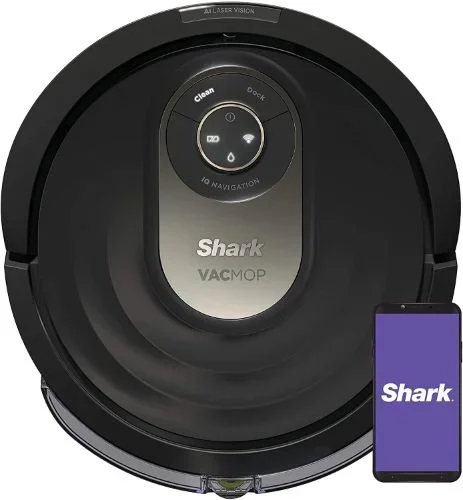 Shark AV2001WD AI VACMOP 2-in-1 Robot Vacuum and Mop – Black