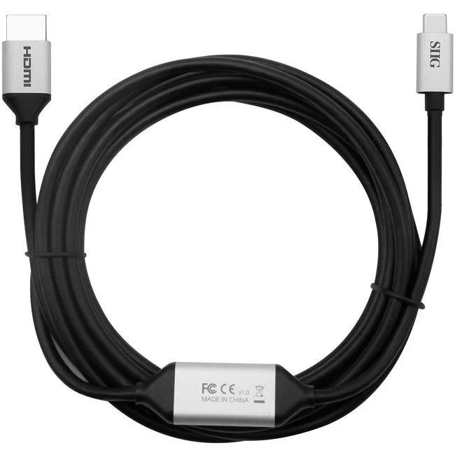 SIIG USB-C to HDMI 4K 60Hz Active Cable – 3M CB-TC0411-S1