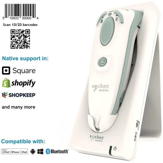 Socket Mobile DuraScan® D745, Universal Barcode Scanner for Health Care CX3859-2890