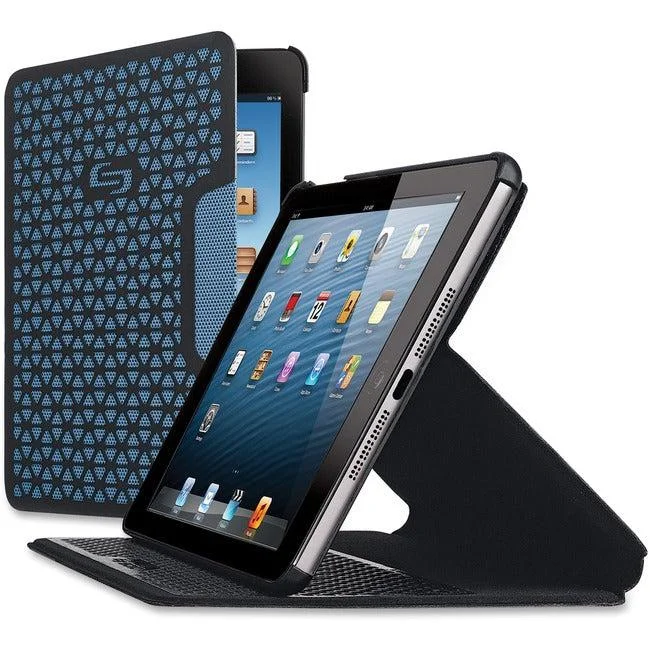 Solo Vector Carrying Case Apple iPad mini Tablet – Black, Blue ACV23020