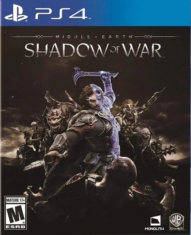 Sony PS4 Middle-Earth: Shadow of War Video Game – Blue
